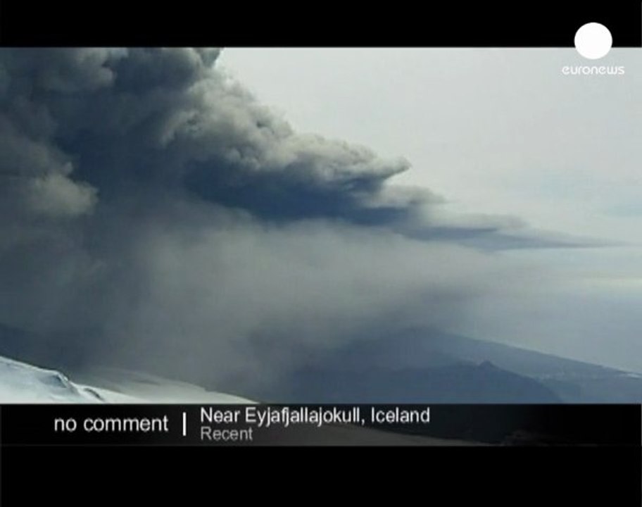 Volcano eruption in Iceland