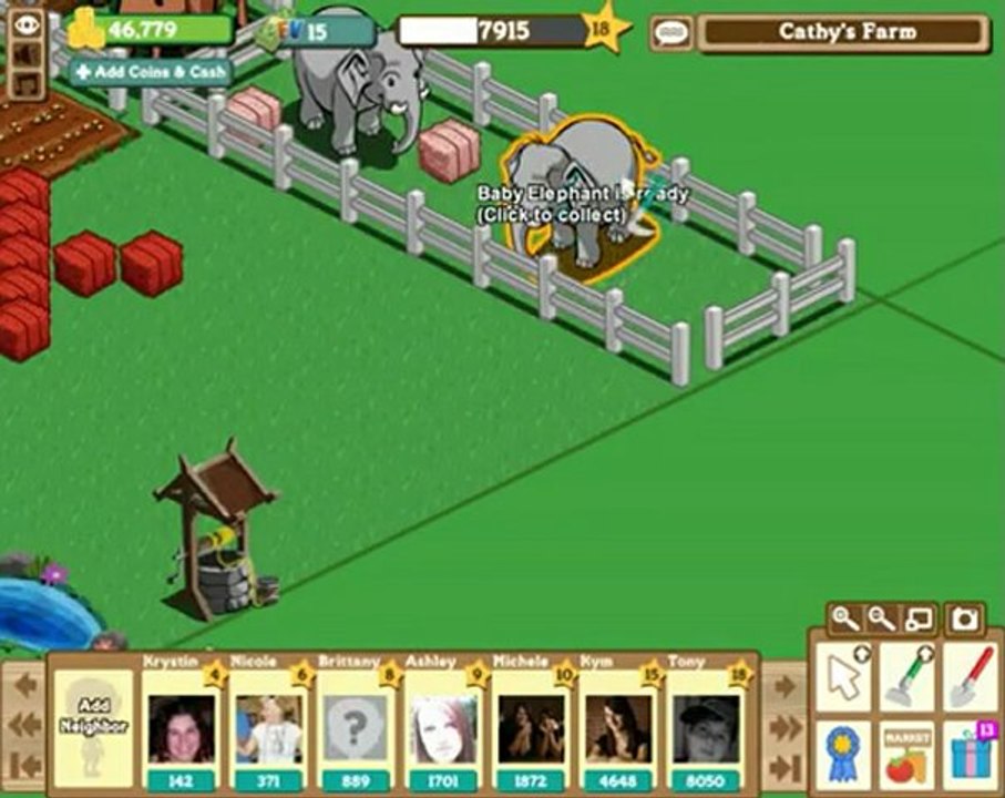 Farmville Baby Elephant