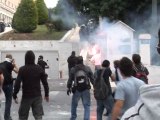 Violence erupts in Athens during anti-austerity demo