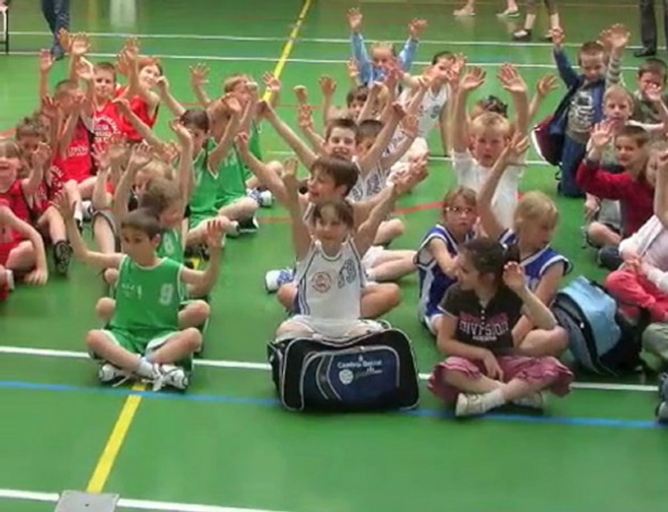 Basket : Tournoi mini-poussins d'Escaudoeuvres