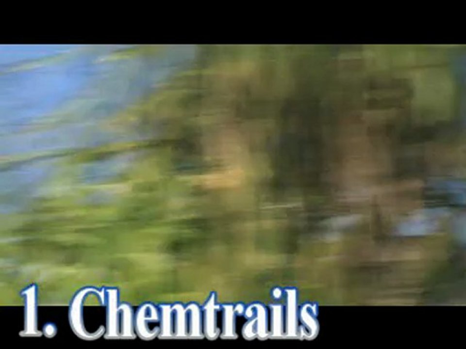 O.V.I Méprises 1: Les Chemtrails