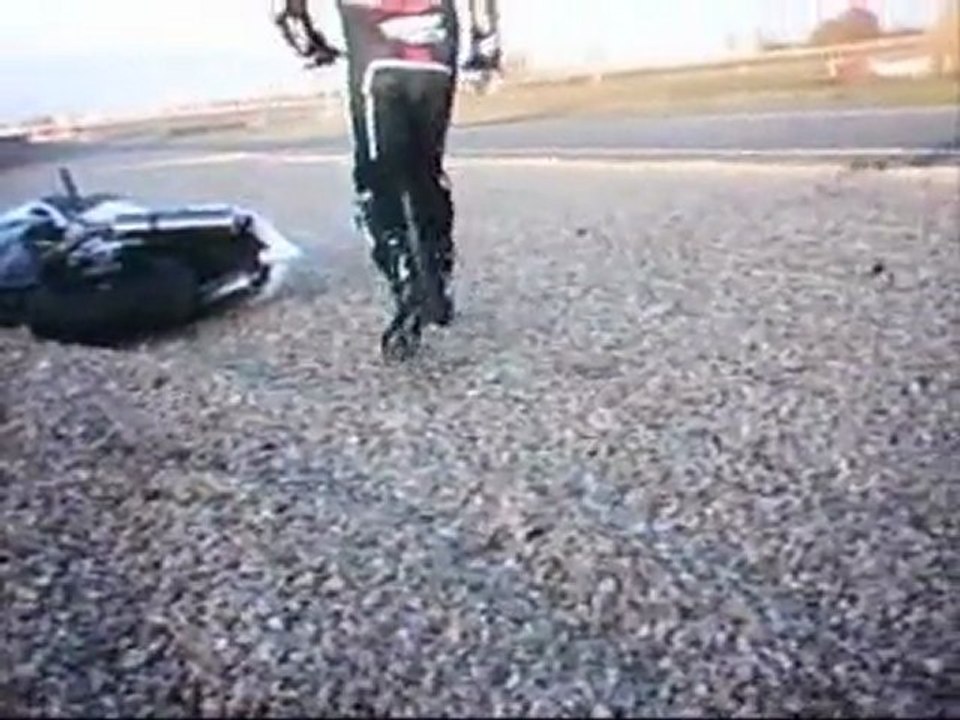 sortie de piste et chutes de l'année 2009 / hornet 600