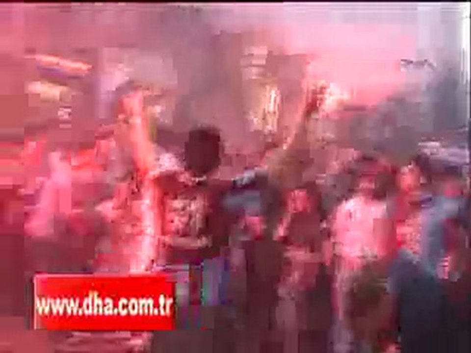 Kupa coşkusu / Taksim / Trabzonspor taraftarı