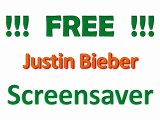 Justin Bieber FREE Animated Screensaver