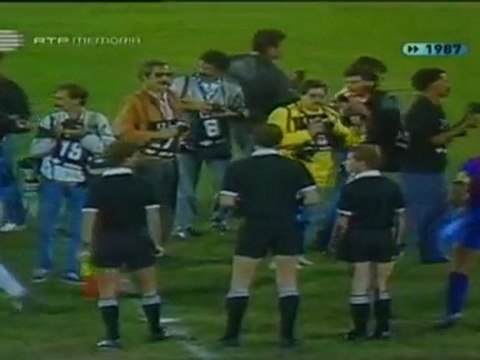 Belenenses - Barcelona Taça UEFA1987