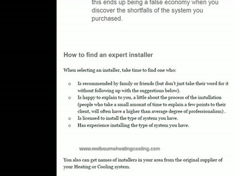 Melbourne Heating Cooling Systems