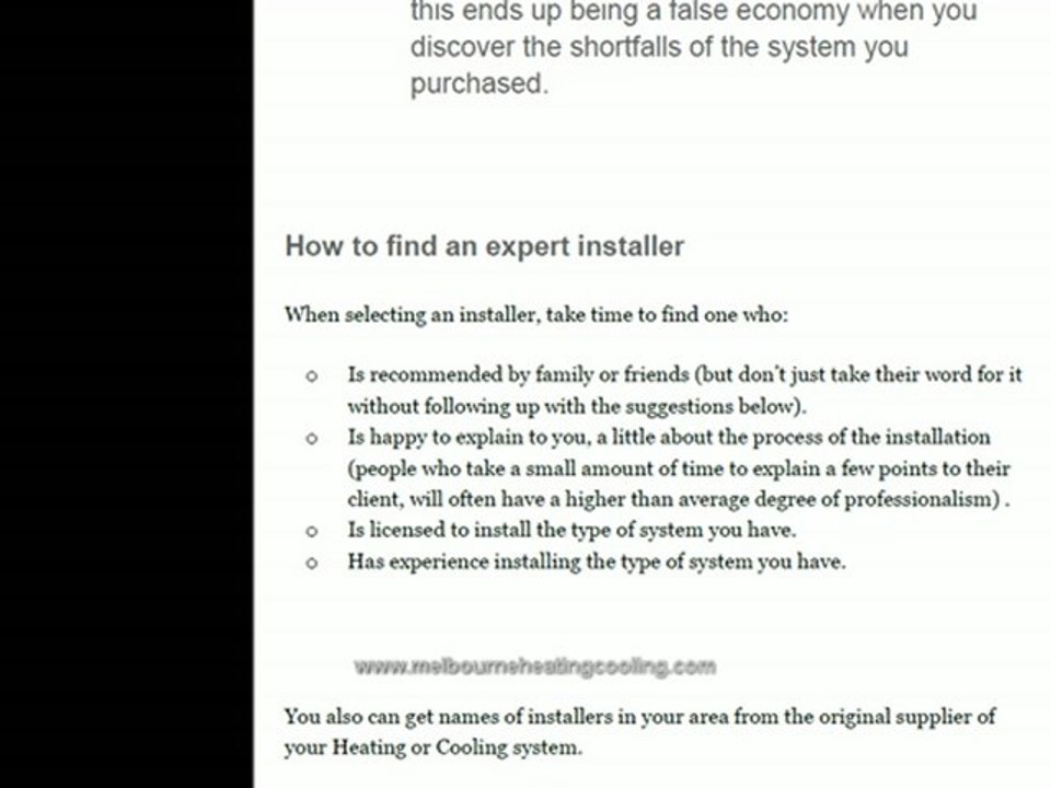 Melbourne Heating Cooling Systems