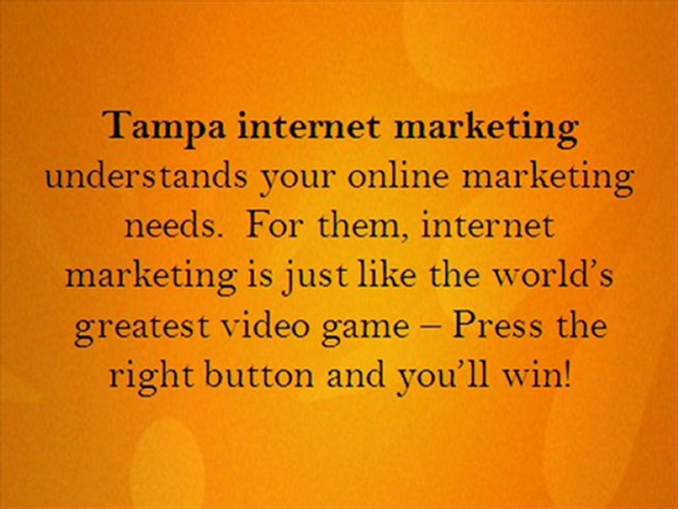 Tampa Internet Marketing
