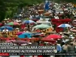 Resistencia en Honduras instalará Comisión de la Verdad Al