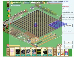 Farmville auto clicker speed up haverest,