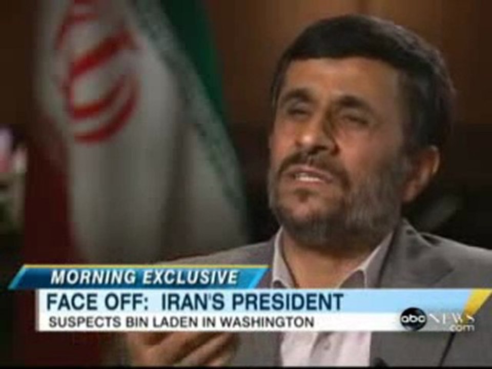 Ahmadinejad Osama Bin Laden Is in Washington