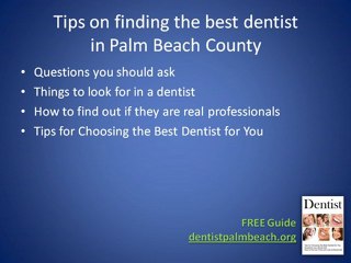 Palm Beach local dentist cosmetic and 24 7 Find personal de