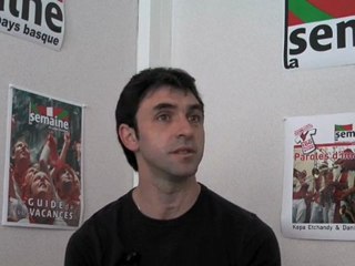 Xabi Larralde, partie2, Batasuna, La Semaine du Pays Basque