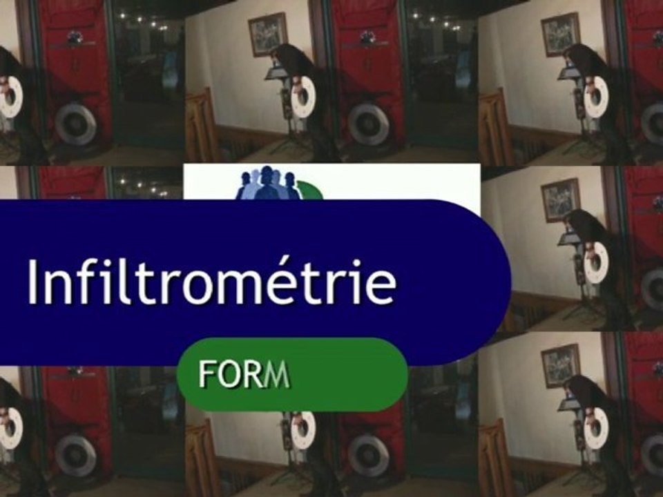 APB IFRB - Formation - INFILTROMETRIE