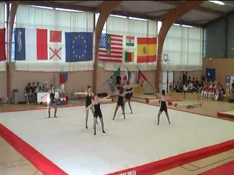 Gymnaestrada Rennes 2010 France Groupe 2 Aérobic Pacé
