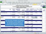 Portfolio Performance Monitoring - track & value portfolios