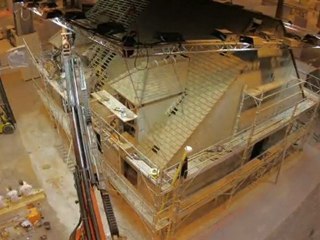 Construction de la maison Idylle à la Foire de Paris 2010