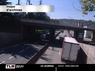 A47: Interdiction de doubler pour les poids lourds (Lyon)
