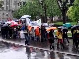 Grève et manifestation petite enfance Strasbourg préfecture