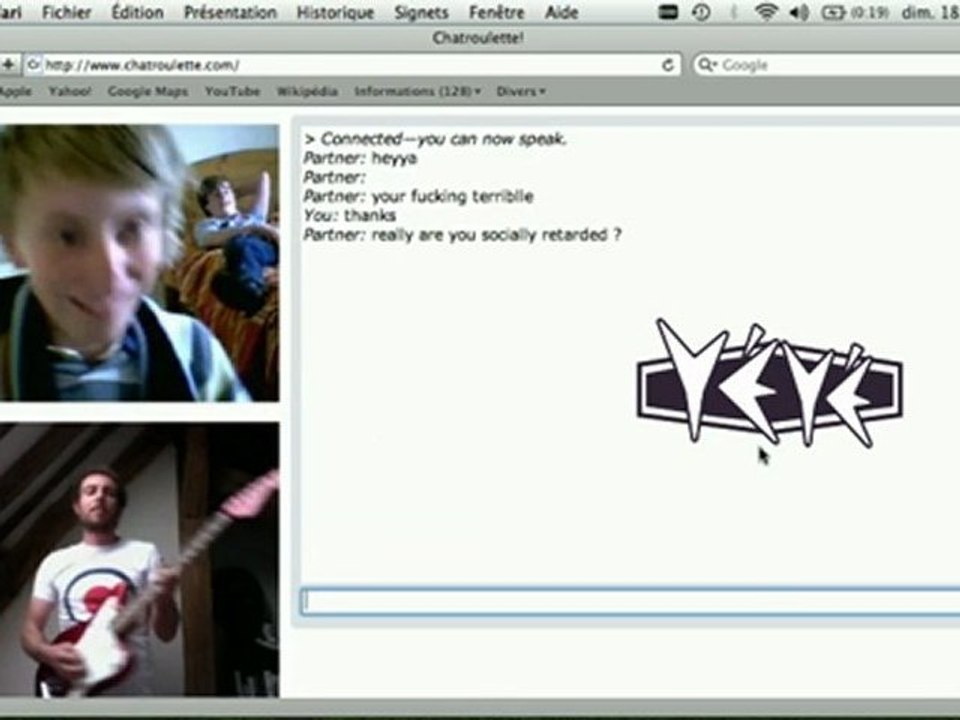 YEYE / SUPA VIXEN (CHATROULETTE TEASER)