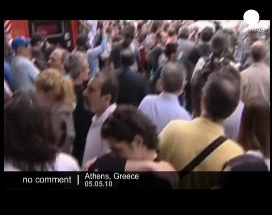 Violent clashes in Athens