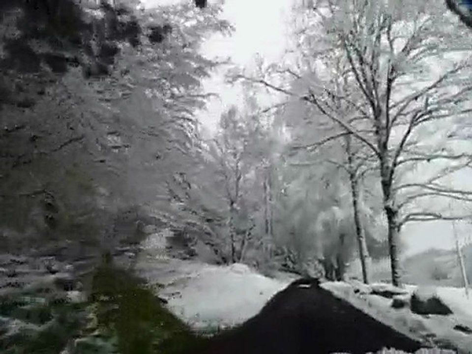 La neige du printemps en Haute-Loire