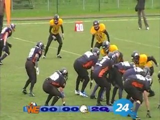 2/4 meczu Warsaw Eagles - Pomorze Seahawks 01,05,2010