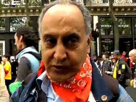Cortege Cfdt du 1er mai 2010 à Paris