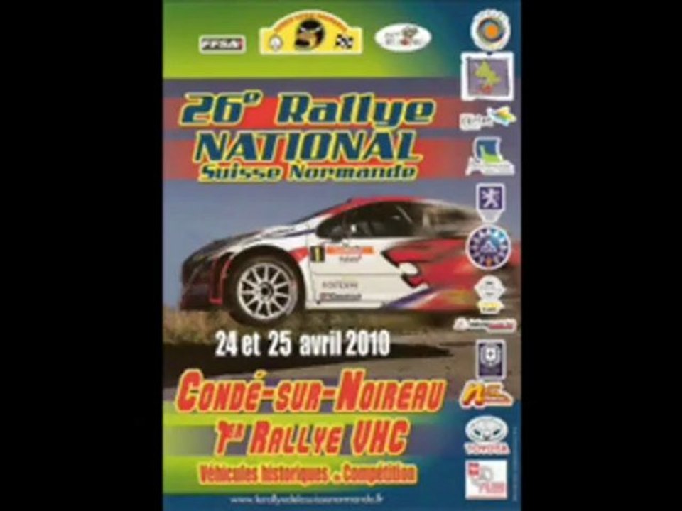 RALLYE SUISSE NORMANDE 2010 DE FRED MOREL