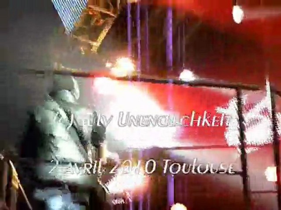 "hey you" Tokio Hotel à Toulouse, le 2.04.2010