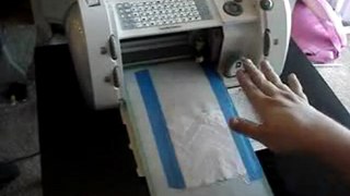 Fabric Cutting with the Cricut Cutting Machine