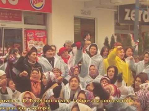 Tekel Direnisi Exposition Photo Istiklal Istanbul