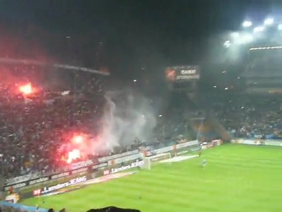 OM - Rennes (le vél' en feux!)