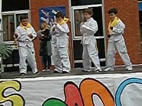 Fiestas 2010 - Pregón exhibición taekwondo