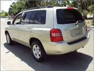 Used 2003 Toyota Highlander Clearwater FL - by ...