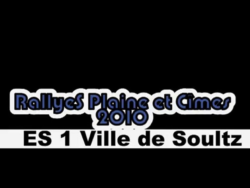 Caméra embarquée ES 1 ville de soultz 2010