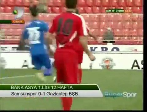 2009-2010 Samsunspor - Gaziantep BSD 0-1 ( Hafta12 )