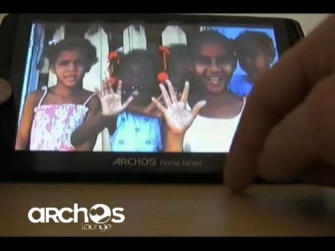 Présentation de l'Archos 7 Home Tablet