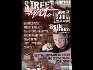 festival street impact à Arras avec Seth Gueko