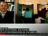 No hubo desacato sino error en elecciones de Oruro, Bolivia