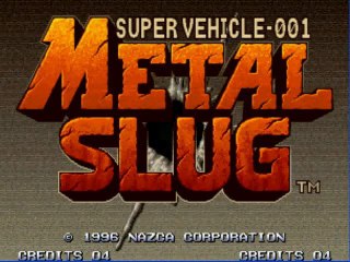 Metal Slug - Super Vehicule 001 [neogeo] videotest