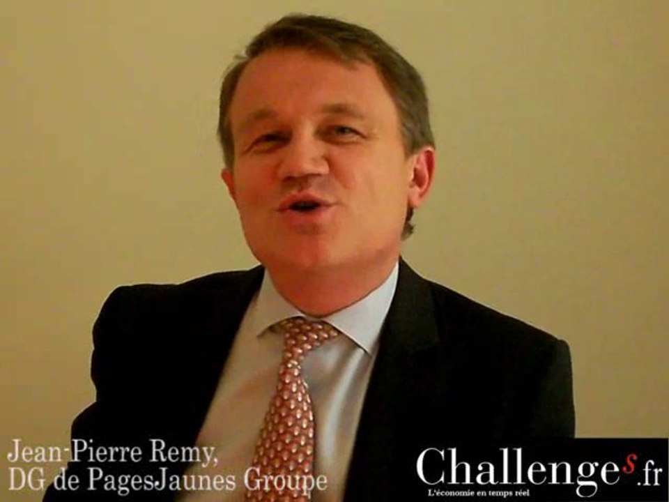 Jean-Pierre REMY, DG de Pages Jaunes - Vidéo Dailymotion