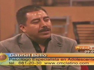 GABRIEL BELLO ; NBD platicando de como hablar con mi adolesc