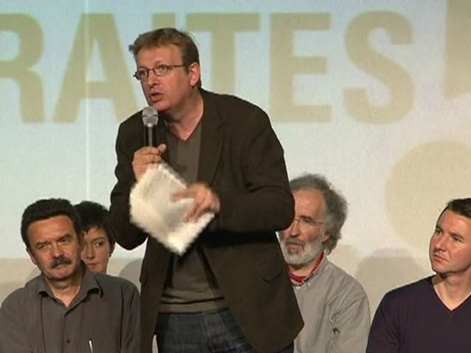 Campagne des retraites : Pierre Laurent au meeting unitaire