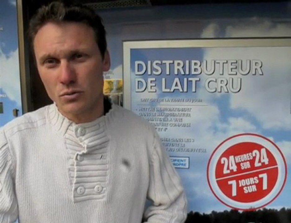 Saint-Amand : Le premier distributeur de lait du Nord