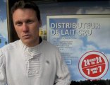 Saint-Amand : Le premier distributeur de lait du Nord