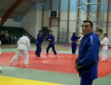 Maubeuge : jeunes judokas à l'entraînement