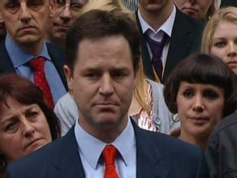 Cameron and Brown court Lib Dems