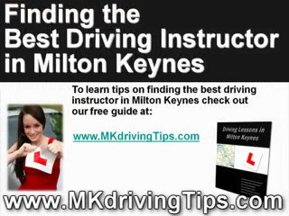 Driving Lessons in Milton Keynes