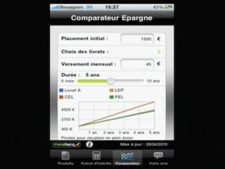 Bon App #38 - Test de Taux épargne sur iPhone